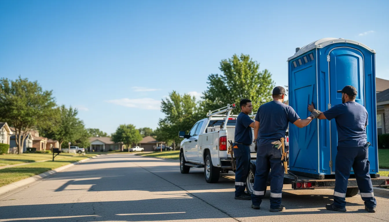 Portable Toilet Rental in Satin, TX near me